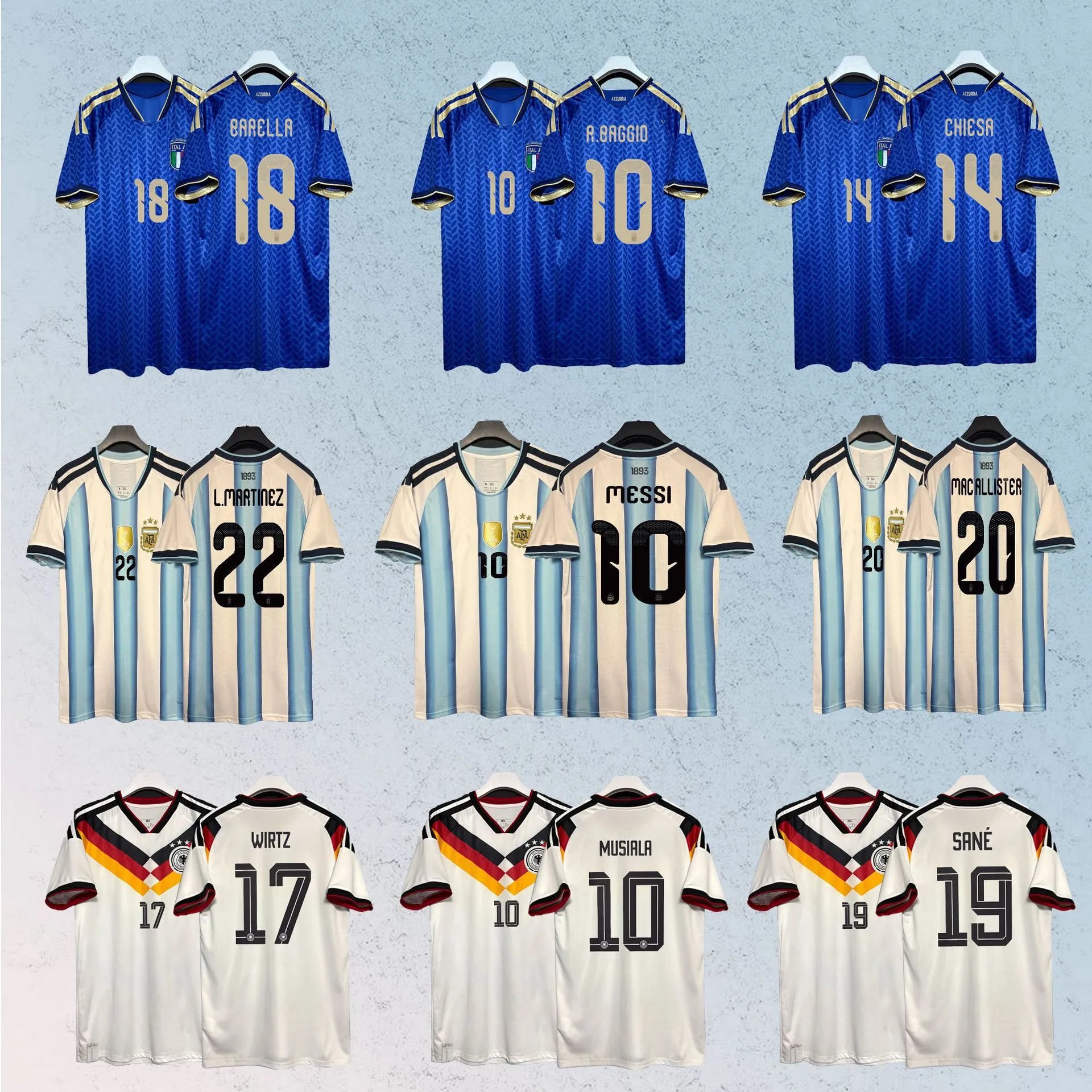 Italy Argentina Germ