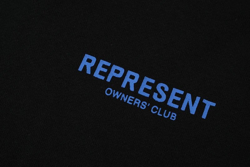 Represent Owners' Club Oversized Hoodie Army Green - 5