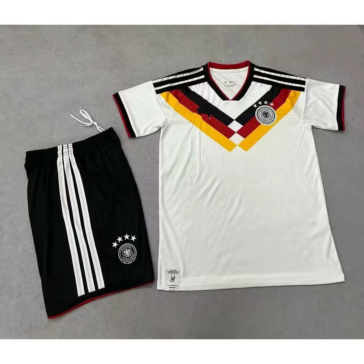 Adidas Football Jerseys Jersey and Shorts Set with Club National Team Crests — 2026 Germany Home Kit