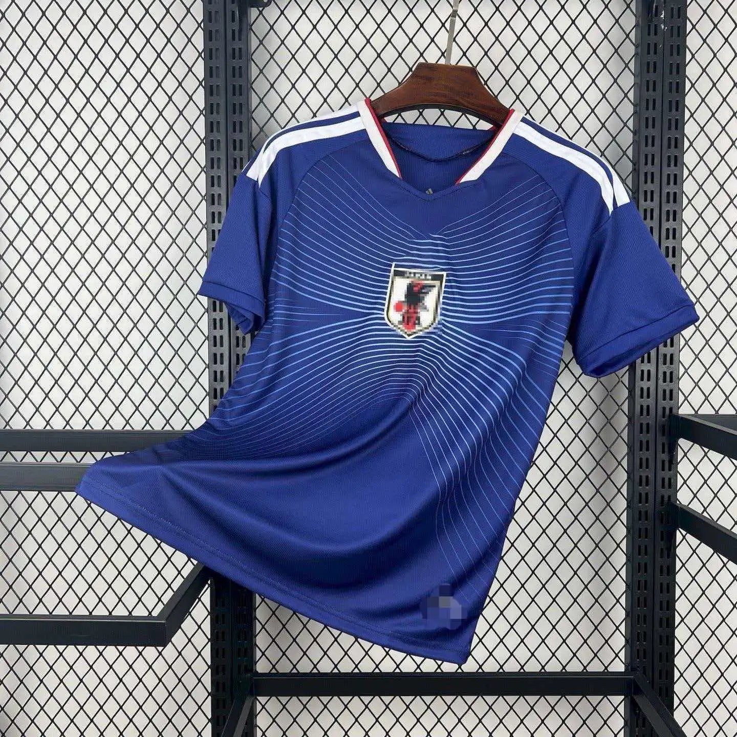 CBF Colombia National Team Retro Jersey Coral Striped Football Shirt Jersey - 11