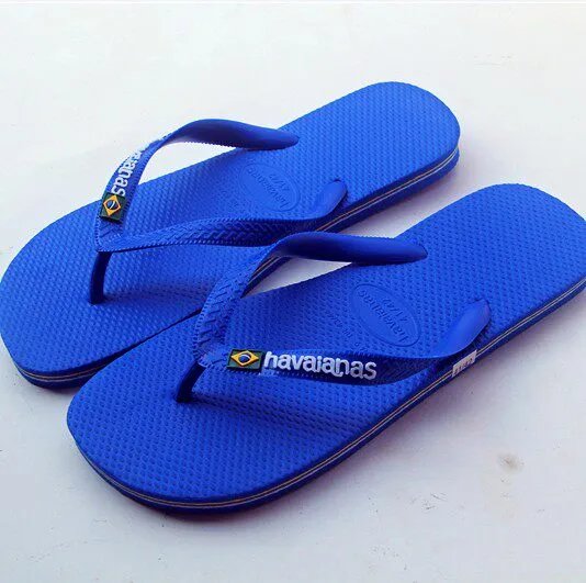 Foam anti-skid thick bottom outdoor men's flip flops wear-resistant bath home slippers TM644033430107