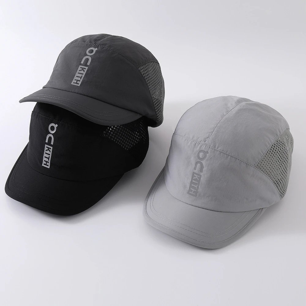 Quick-Dry Short Brim Hat for Men and Women Lightweight Running Cap Adjustable Breathable Sun Protection Baseball Cap