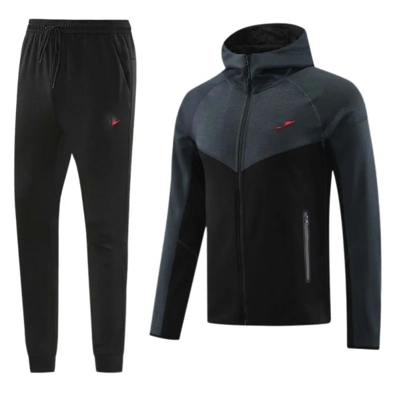 Nike Color Block Zip Tracksuit Set