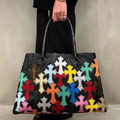 Chrome Hearts Leather Duffel