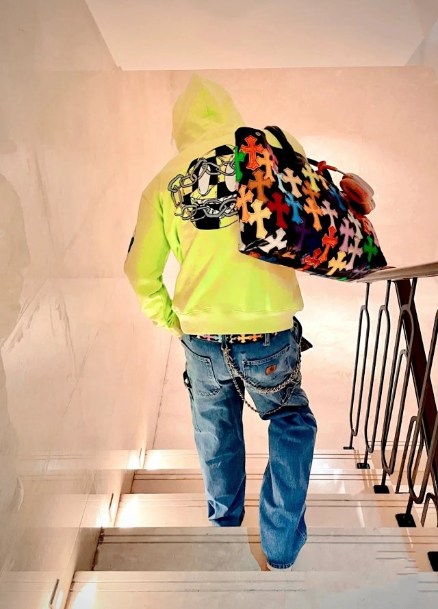 Chrome Hearts Leather Duffel: seller detail photo 6
