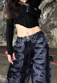 Hysteric Glamour Snake Denim — seller photo 4