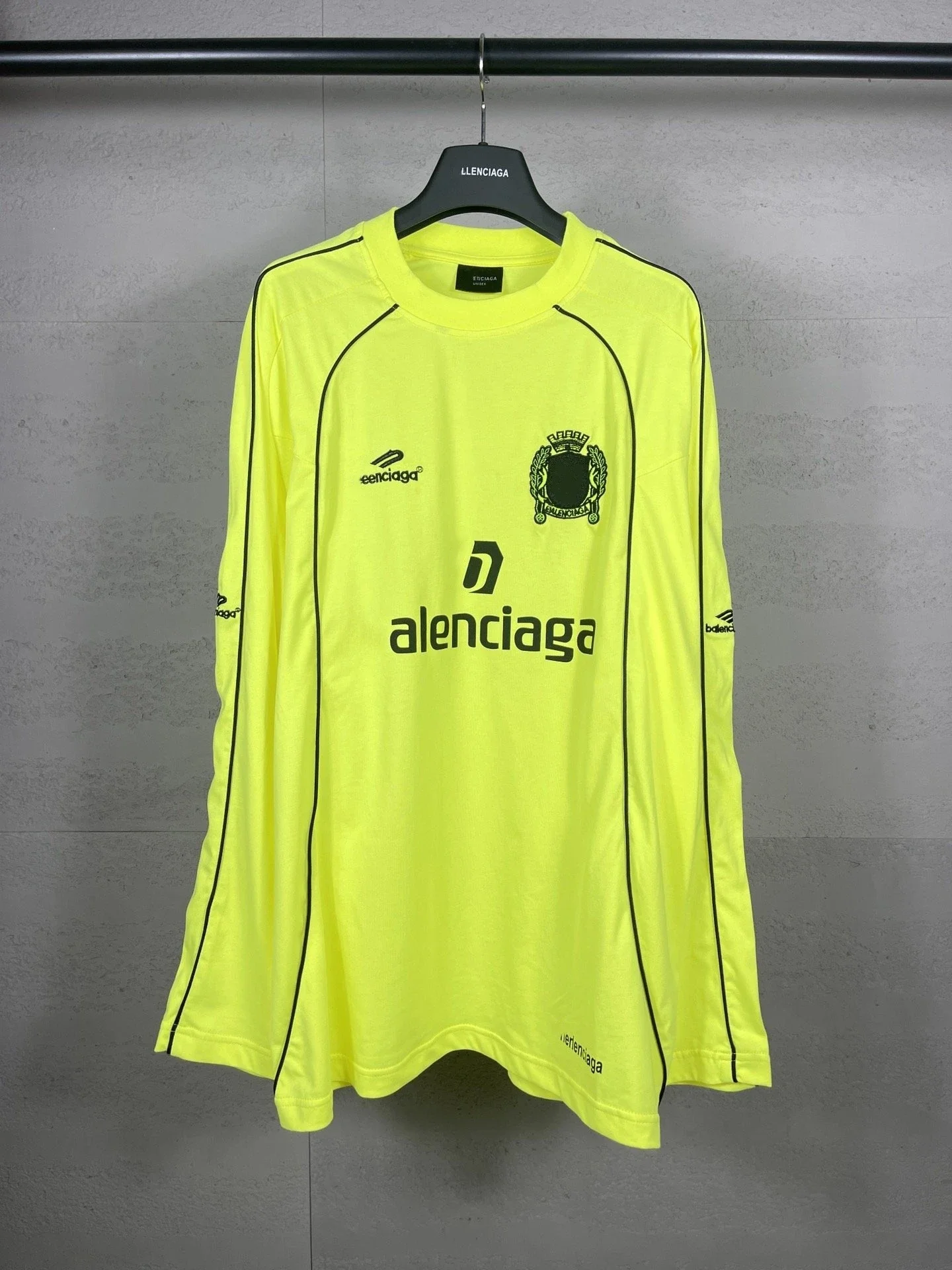 Balenciaga Camiseta de Fútbol Manga Larga