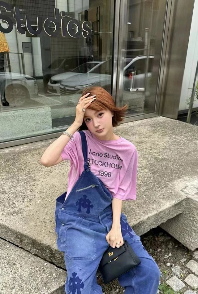 Pink Acne Studios T-shirt Tee: seller detail photo 4