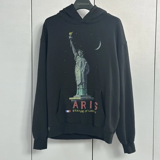 Sweatshirt Hoodie Lined Terry Loose OS Fit Sweatshirt Hoodie
