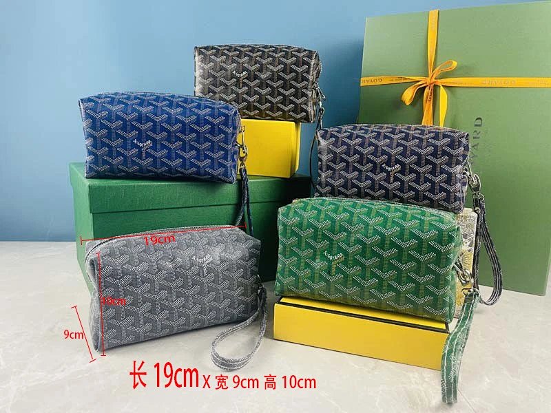 Goyard Saint Louis Pouch Gray Monogram Wristlet Clutches product detail 2 in Litbuy spreadsheet finds