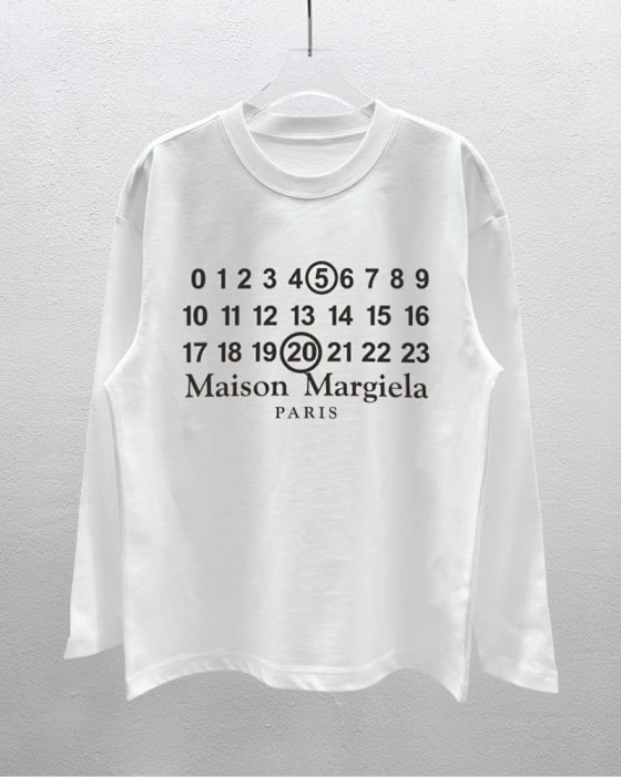 300gsm Pure Cotton Long-Sleeve Base Layer T-Shirt