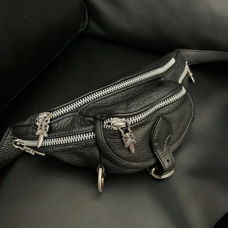 Chrome Hearts Bolso Lateral de Cuero
