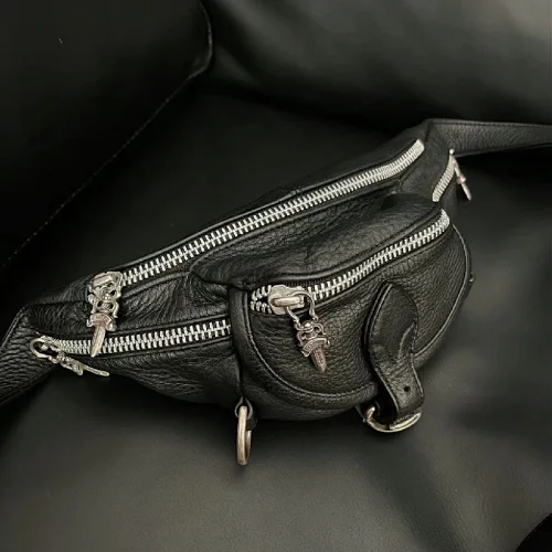 Chrome Hearts Bolso Lateral de Cuero