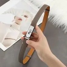 H家kelly腰带女真皮装饰凯莉西裤皮带秋冬搭配毛衣裙子连衣裙收腰 4