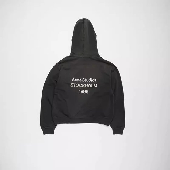 Trendy Letter Print Brushed Washed Distressed Ombre Oversized Unisex Hoodie