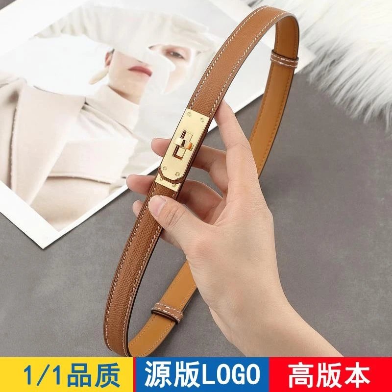H家kelly腰带女真皮装饰凯莉西裤皮带秋冬搭配毛衣裙子连衣裙收腰 5