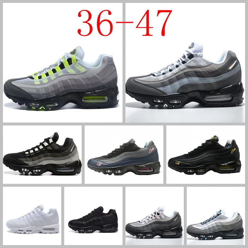 2025 New Arrival Cross-Border Sports Shoes Air Max 95 Cushion Sneakers Big Size Men's Running Shoes