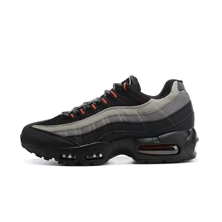 Gray, Black, and Red