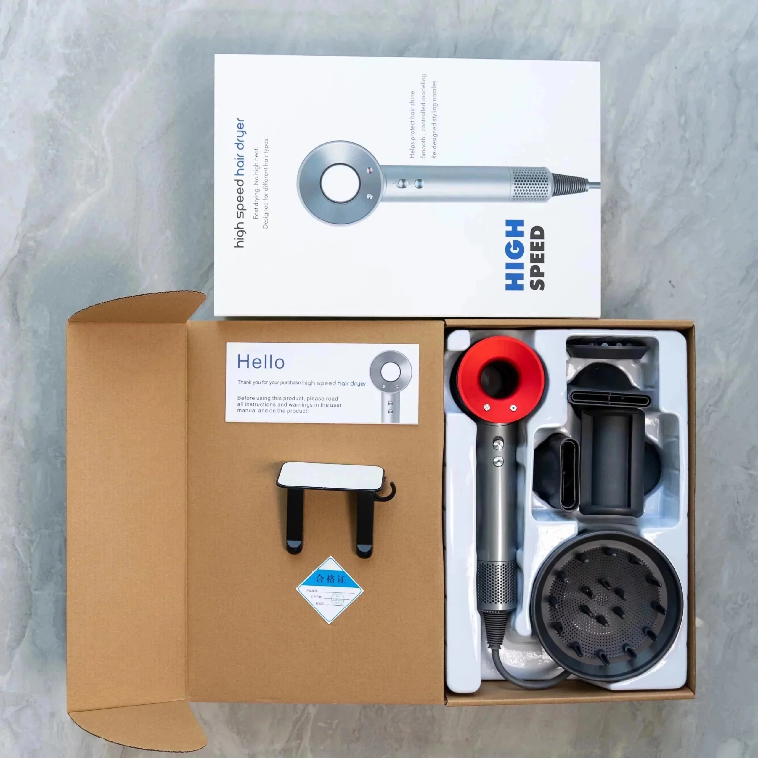 REP Dyson hairdryer