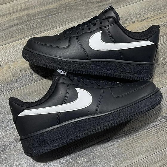 3A版空军 Nike Air Force 1 low 黑白 fz0627-010