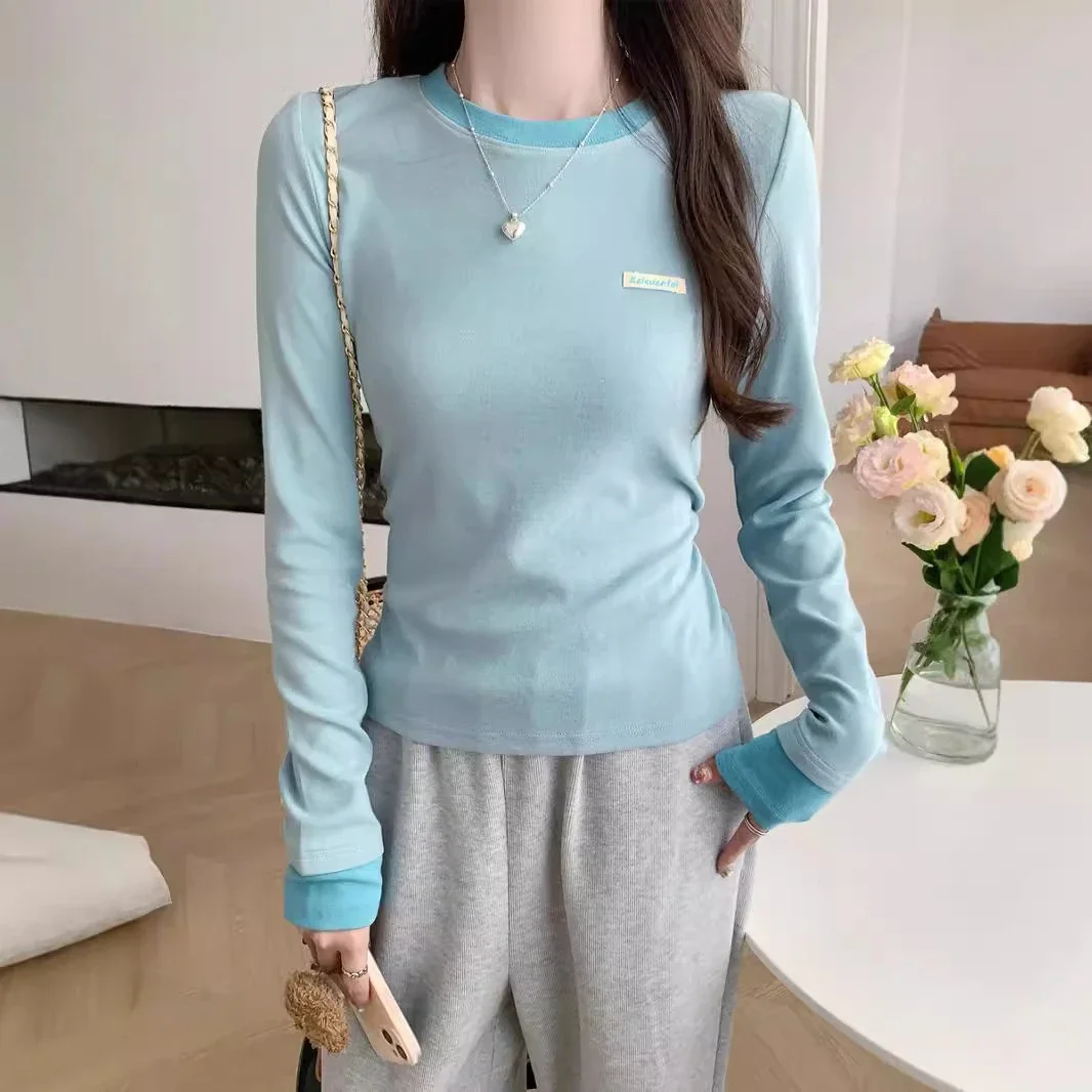 Women's Layered Colorblock Long Sleeve Tee