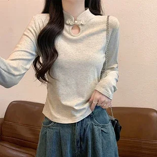 Women's Slim Fit Long Sleeve High Neck Top Detail