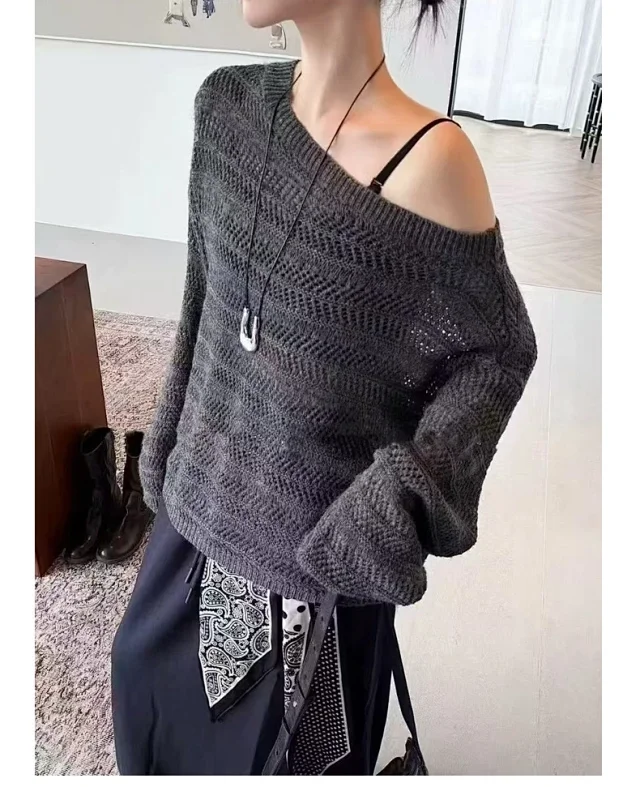 Women's Korean Lace Off-Shoulder Cover-Up Detail