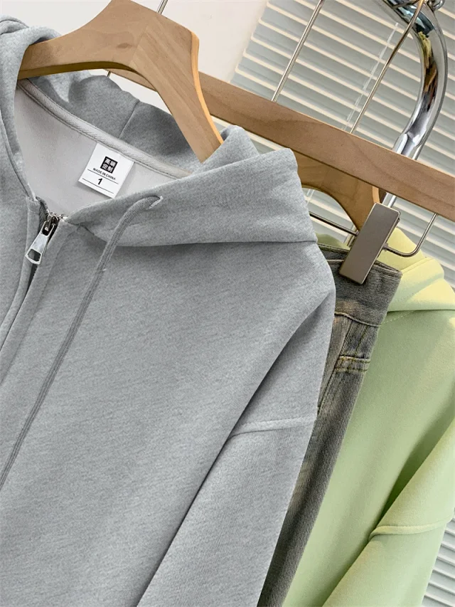 AW25 Multi-Color Vintage Ladies Hoodie Trendy Detail
