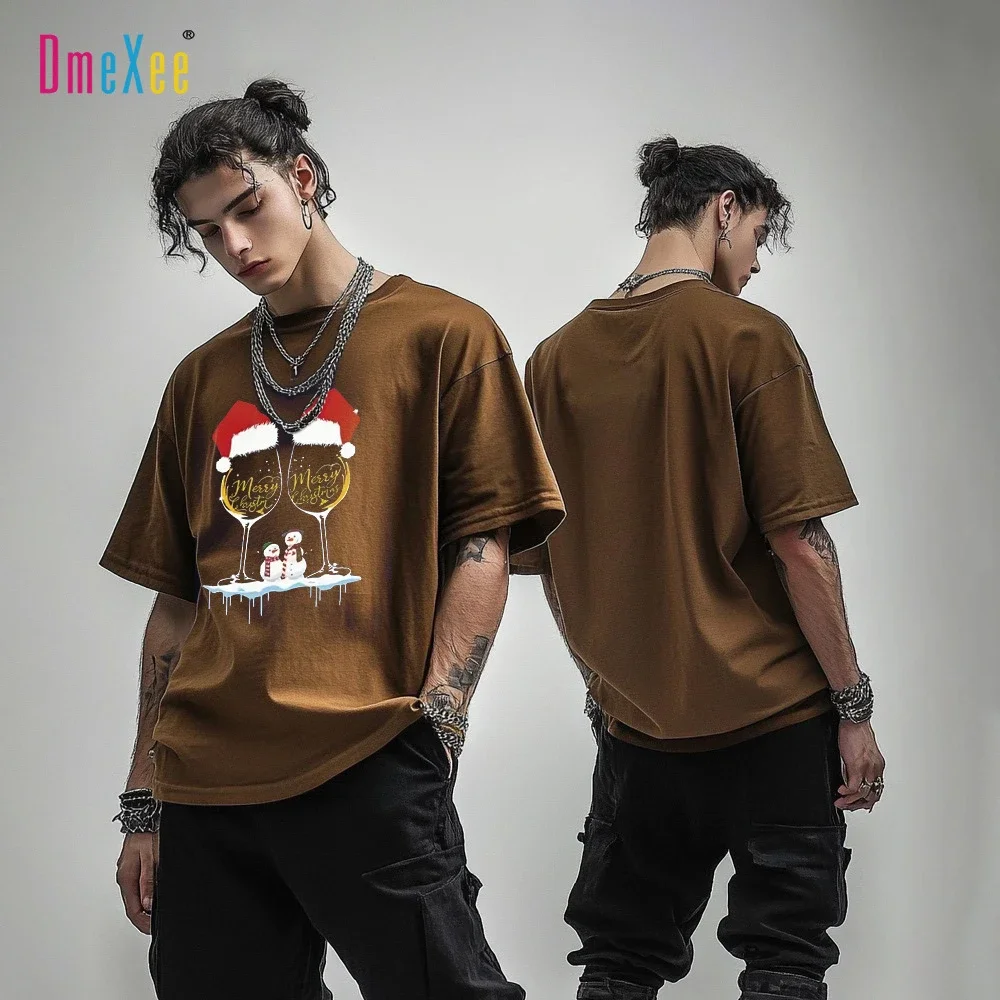 New Summer Men's Cartoon T-Shirt Relaxed