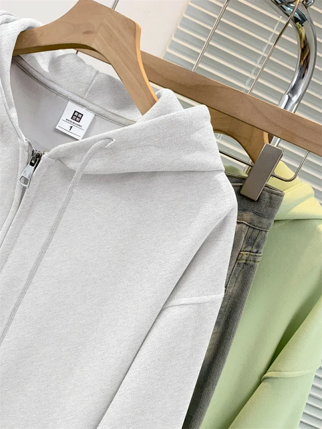 AW25 Multi-Color Vintage Ladies Hoodie Trendy Detail