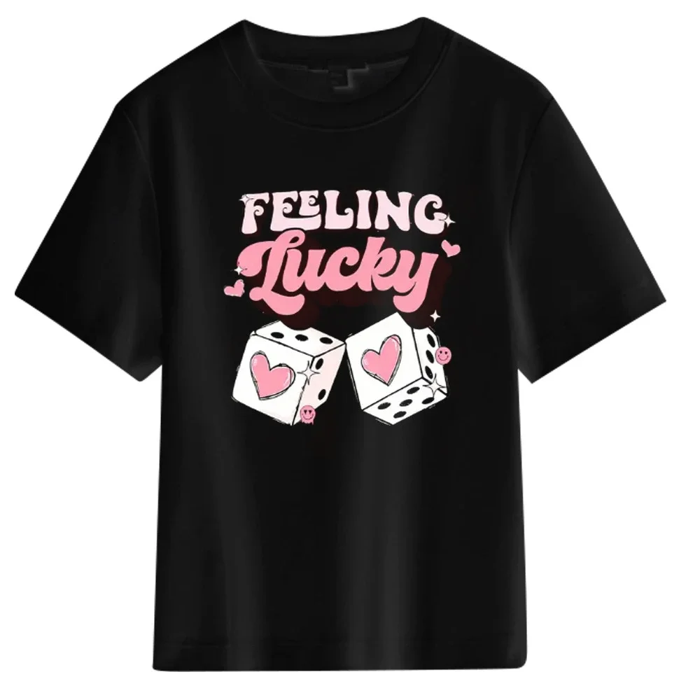 Men's Summer Black Sci-Fi Graphic Tee