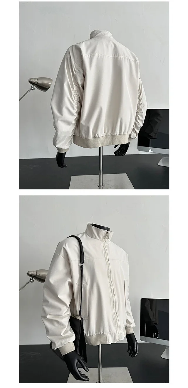 Men's Vintage Flight Jacket Detail