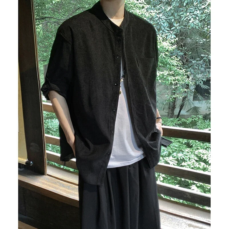 Men's Vintage Korean Corduroy Shirt Jacket