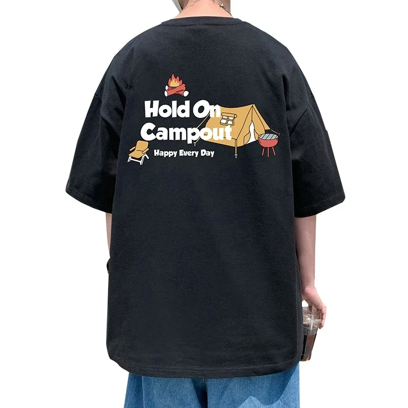Unisex Heavyweight Cotton Streetwear T-Shirt 2025