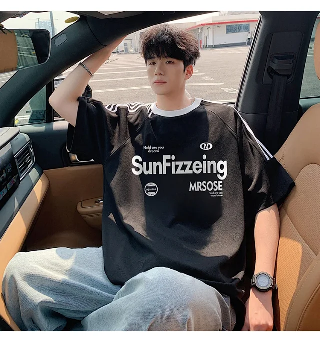 Men's 2025 Summer Breathable Casual Tee Detail