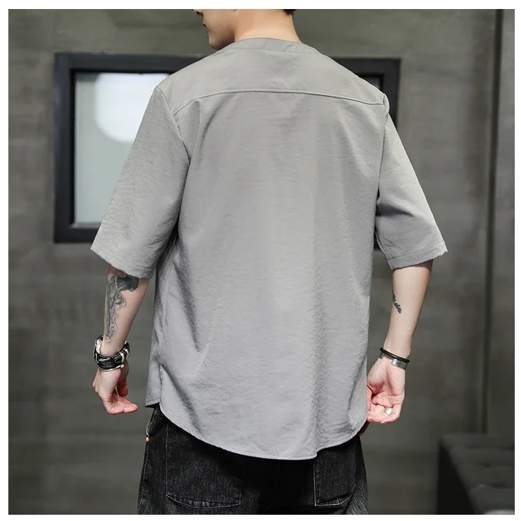 Men's Summer Cooling Tang-Style Quick-Dry T-Shirt