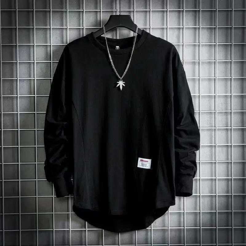 Men's Trendy Oversized Long Sleeve Tee