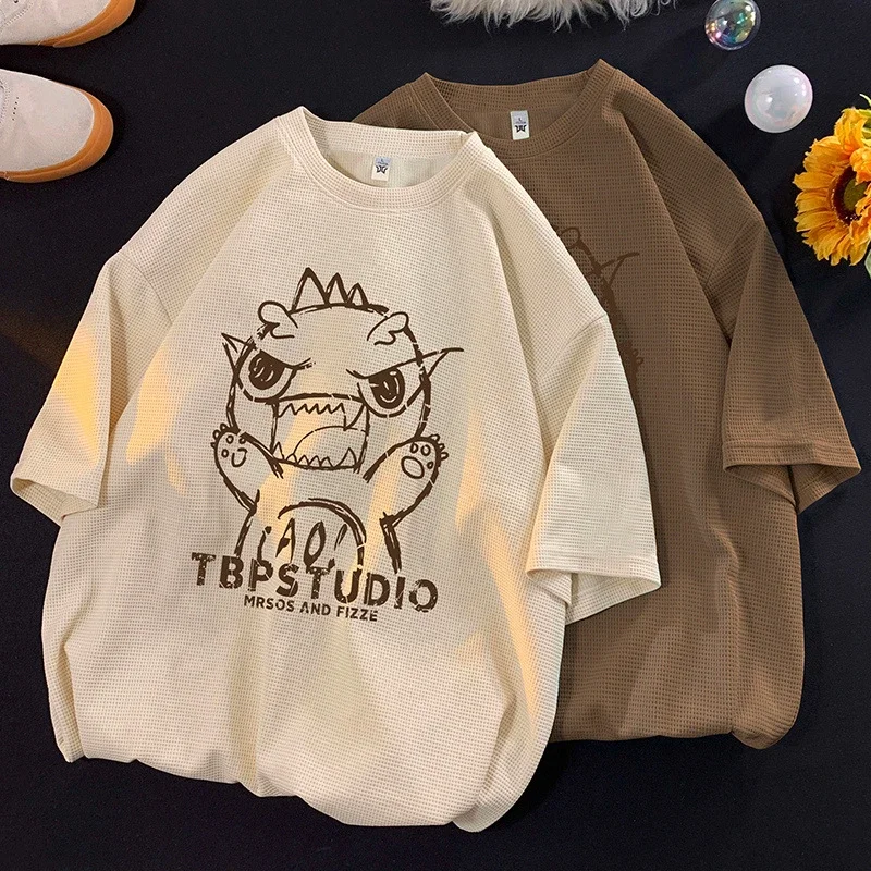 Men's Short Sleeve Dino Waffle Tee