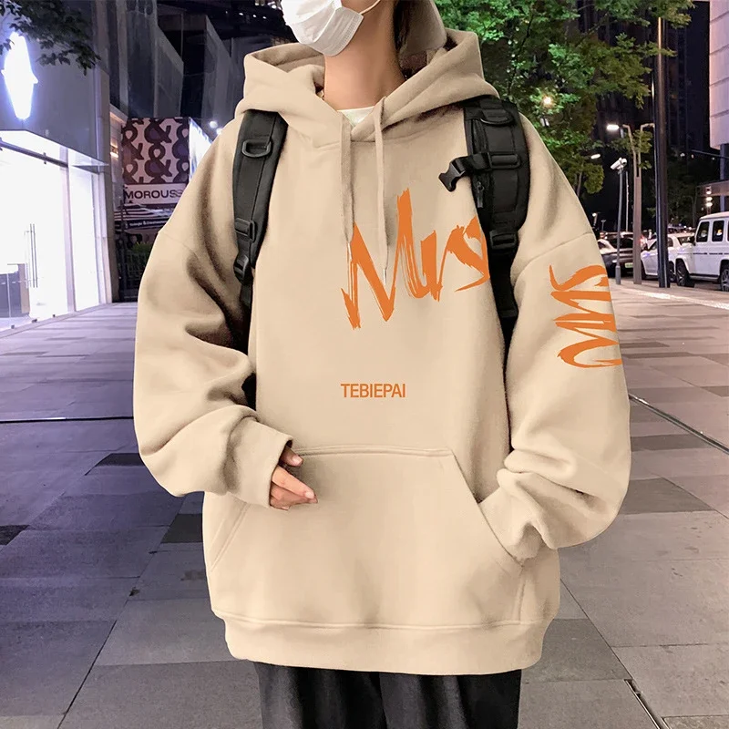 Men's Vintage American Graphic Fleece Hoodie