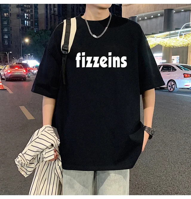 Men's Summer 2025 Casual Loose Tee Detail