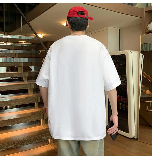 Men's 2025 Summer Cotton Cartoon Tee Detail