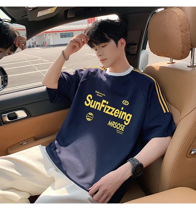 Men's 2025 Summer Breathable Casual Tee Detail