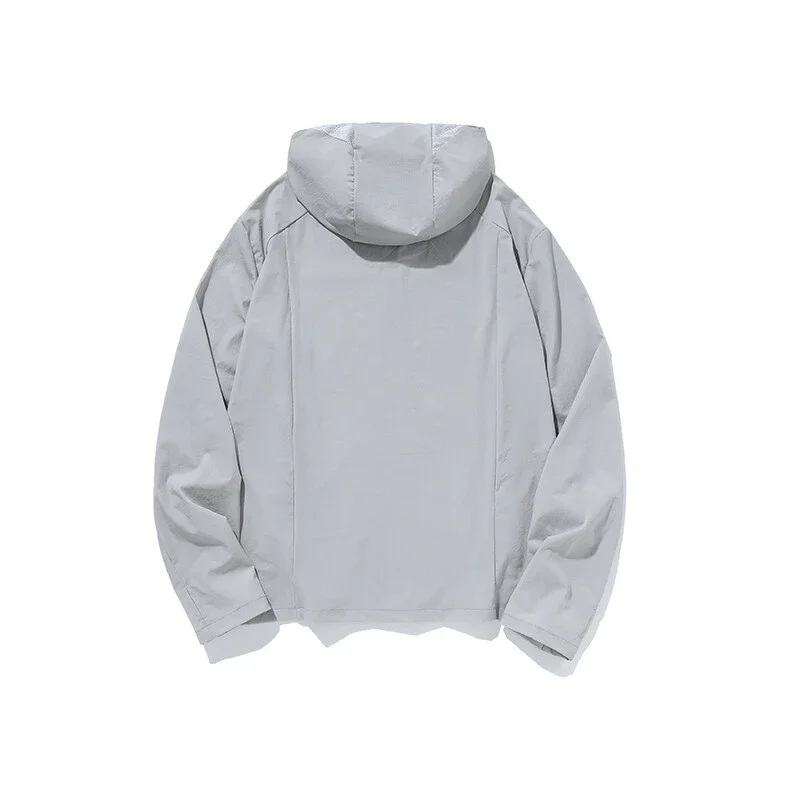 Men's Quick-Dry Hooded Sun Cycling Jacket