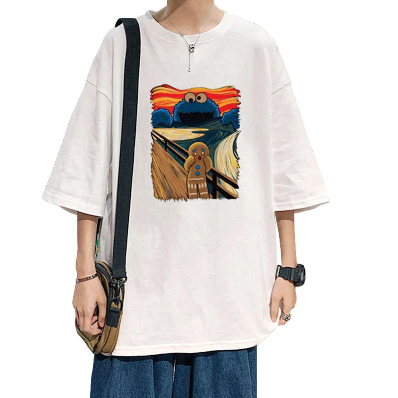Sesame Street Men's Gingerbread Summer Tee