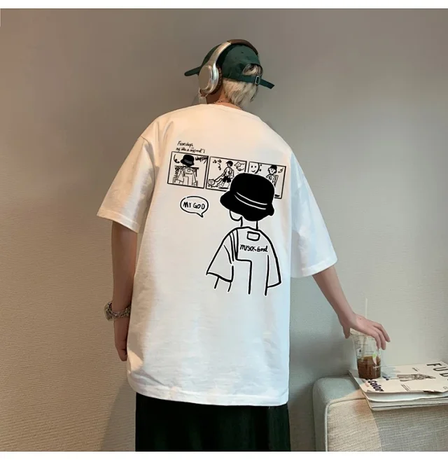 2025 Men's Heavyweight Cotton T-shirt Detail