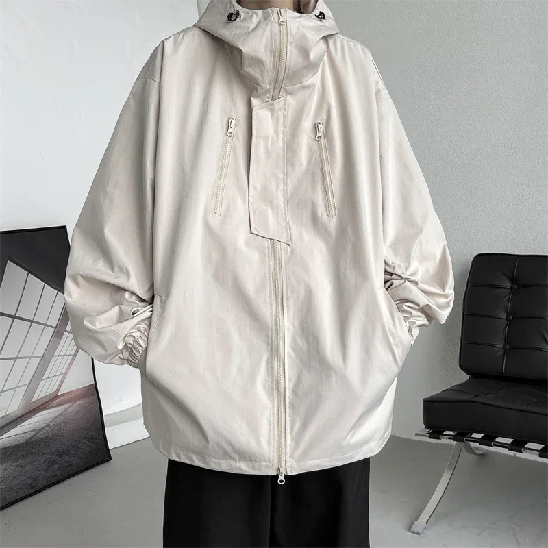 Black Warrior Men's Hooded Utility Jacket