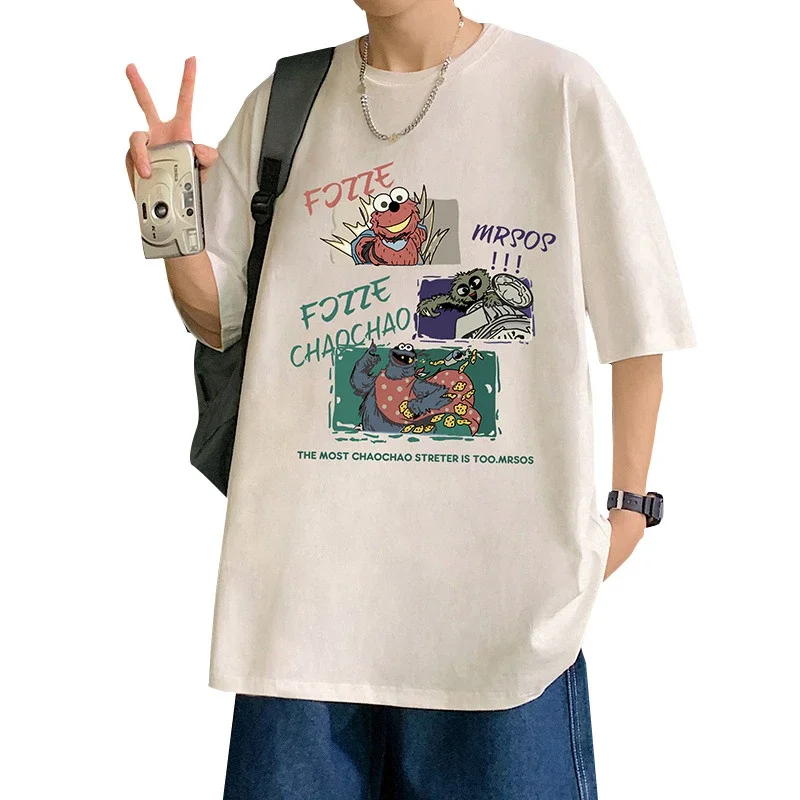 Men's Summer Oversized Cotton Street Tee