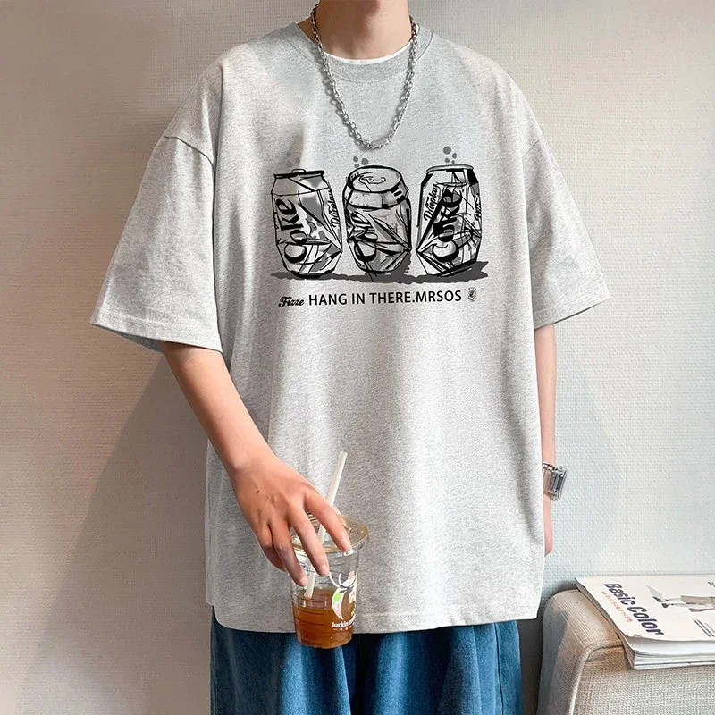 2025 Men's Summer Cotton Oversized Tee