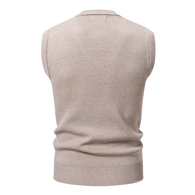 Amazon Men's Stripe Jacquard Knit Vest