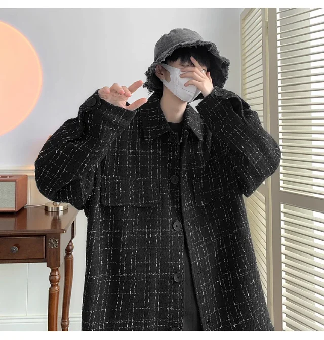 Men's Korean Chanel-style Casual Jacket Detail